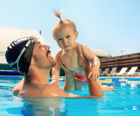 Aquaterapia para pais e filhos | Blog Tip Top