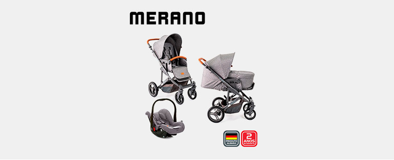 Compre carrinho de bebê na Tip Top — Carrinho de bebê Travel System Merano Trio Woven | Blog Tip Top